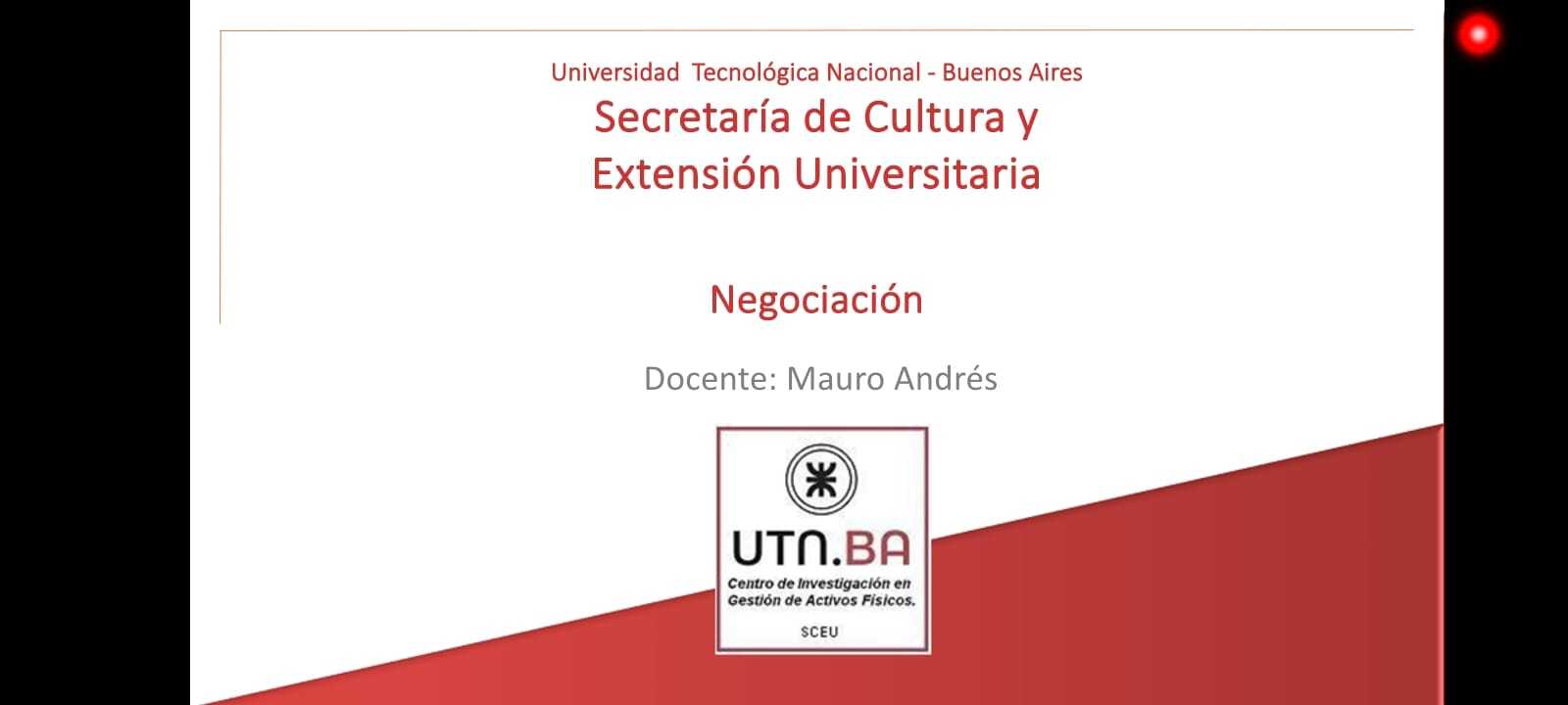 Negociacion UTB BA